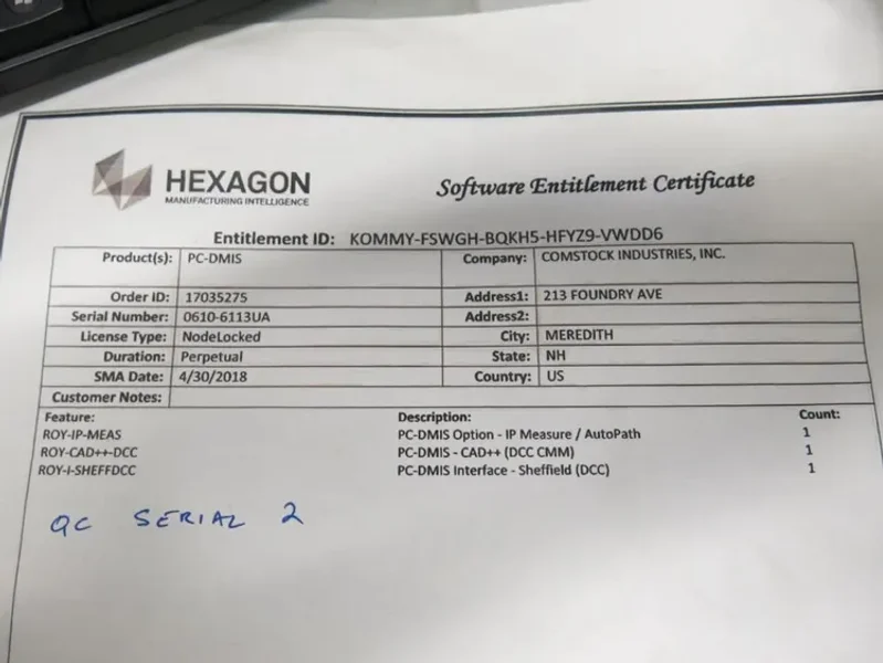 2010 BROWN AND SHARPE Global Classic 9.12.8 | Coordinate Measuring Machines