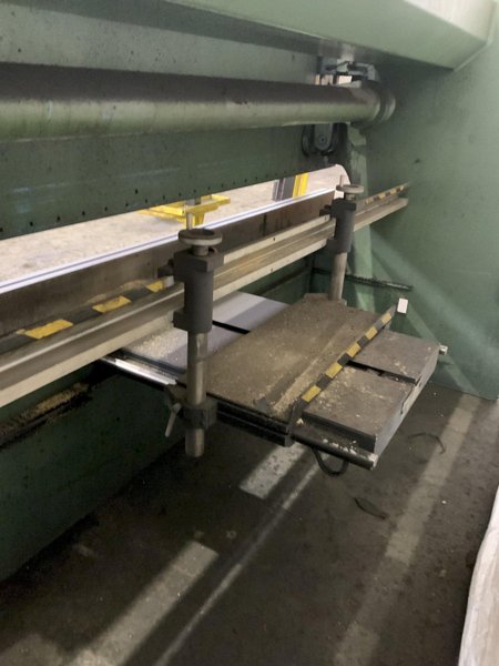 120 TON X 12' ATLANTIC MODEL HDE120-12 HYDRAULIC PRESS BRAKE: STOCK #80880