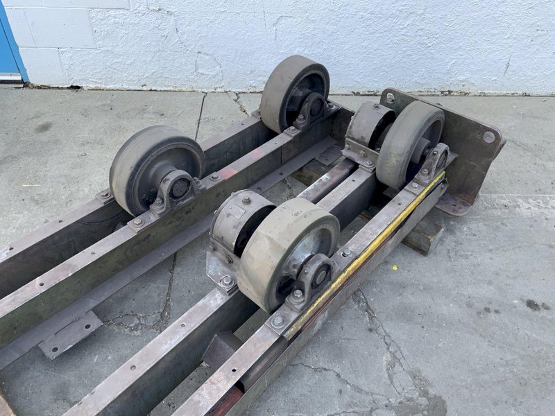 13,600 LB UNIQUE WELDCO POWER TANK TURNING ROLLS: STOCK #81383
