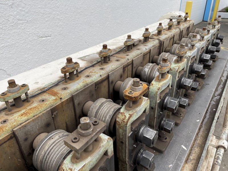 14 STAND X 1-1/2&quot; TISHKEN ROLLFORMER: STOCK #76619