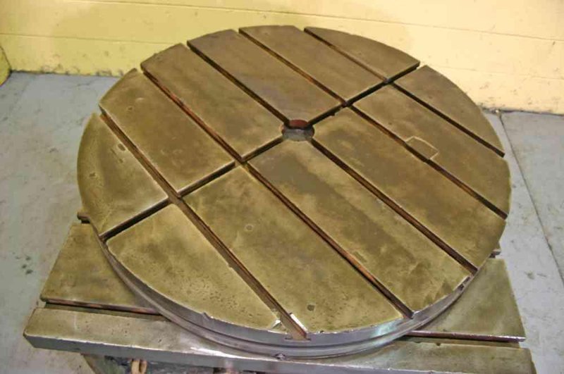 42&#039; G &amp; L ROTARY TABLE: STOCK #51292