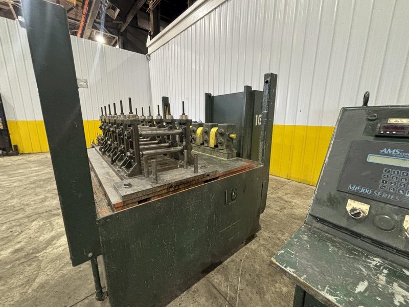 6 STAND X 2&quot; YODER MODEL Q-150 U JOINT DRIVE RAFTED ROLLFORMER, W/ 7 RAFTS &amp; 42  STANDS: STOCK #22634