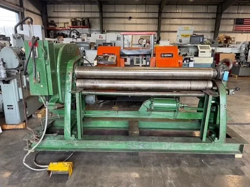 LOWN Model B700 6’ x ¼” Gauge Plate Bending Roll USA #7820