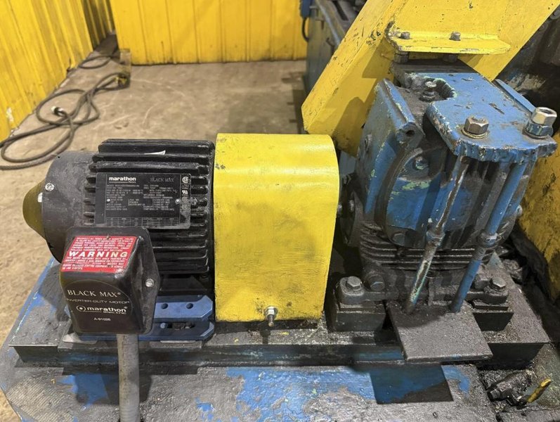 48" X 6" WEAN MOTORIZED SLITTER HEAD FOR SLITTING LINE. STOCK # 0435226