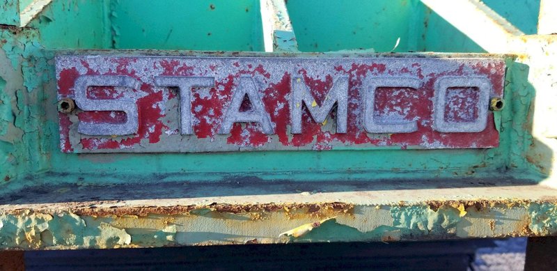 STAMCO CUTOFF PRESS STOCK#2372