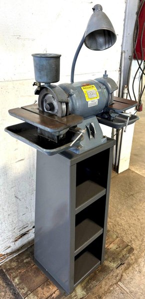 6&quot; Baldor D.E. Carbide Grinder 500, Pedestal Base, 1/2 HP, 1 Phase