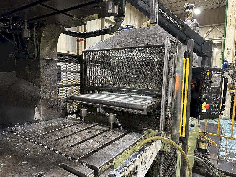 220 TON AIDA #NCI-200(2) PRESS LINE, COMPLETE WITH CWP SPACE-SAVER COIL FEED LINE: STOCK #22209