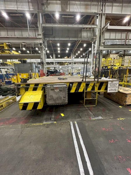 150 TON SELF POWERED HEAVY DUTY TRANSER RAIL CAR / CART: STOCK #23112