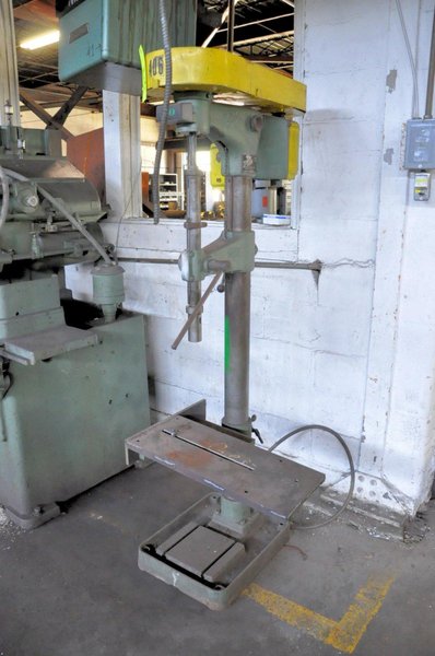 16" BUFFALO NO.16 GEAR HEAD DRILL PRESS. STOCK # 1053422