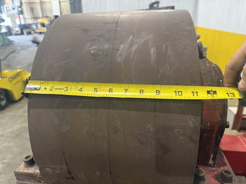 300 TON X 120" DIAMETER WELDWIRE MODEL #CAS-150 TRACK MOUNTED POWERED TANK TURNING ROLLS, 1 DRIVE &amp; 3 IDLERS: YOBRO #25736