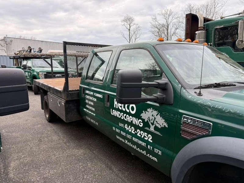 Ford F-550 Flatbed Truck, 2008 – 6.4L Power Stroke Diesel, DRW, Automatic, Contractor Ready