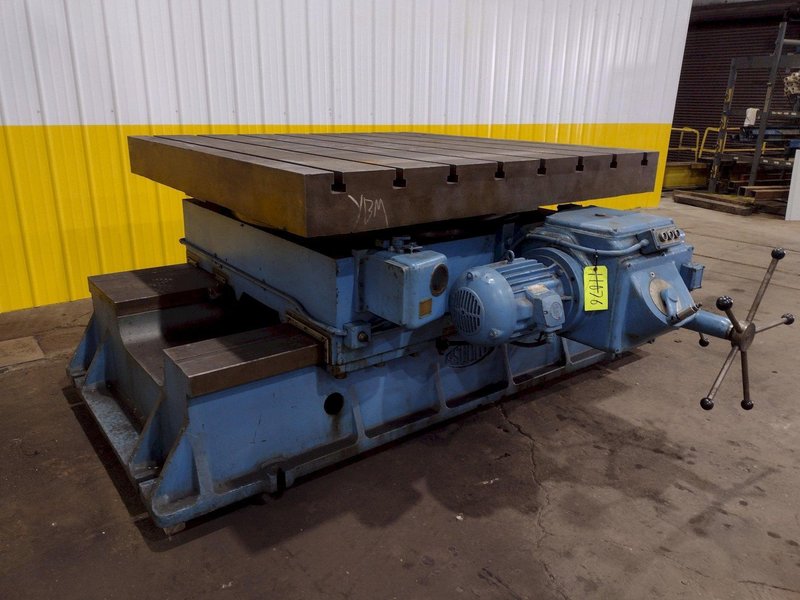 72" X 72" ASQUITH CROSS SLIDE POWER ROTARY TABLE: STOCK #11076