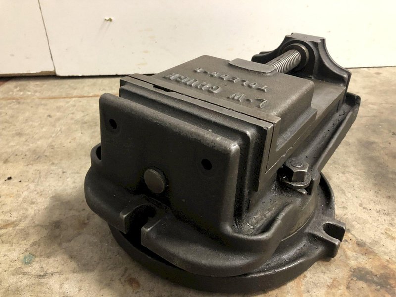 6&quot; L-W CHUCK TOLEDO VISE WITH SWIVEL BASE: STOCK 17548