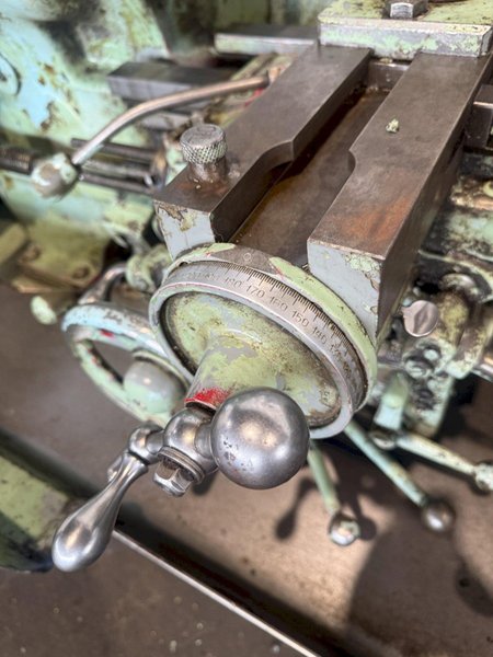 WARNER &amp; SWASEY NO.3 TURRET LATHE WITH TAPER ATTACHMENT. STOCK # 0874326