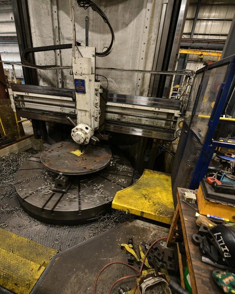 108" BULLARD DYNATROL VERTICAL TURRET LATHE / VTL: YOBRO #25564