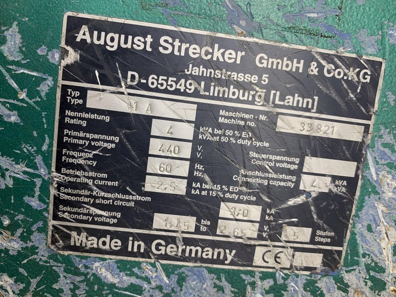 Strecker Model 1A  Butt Welder