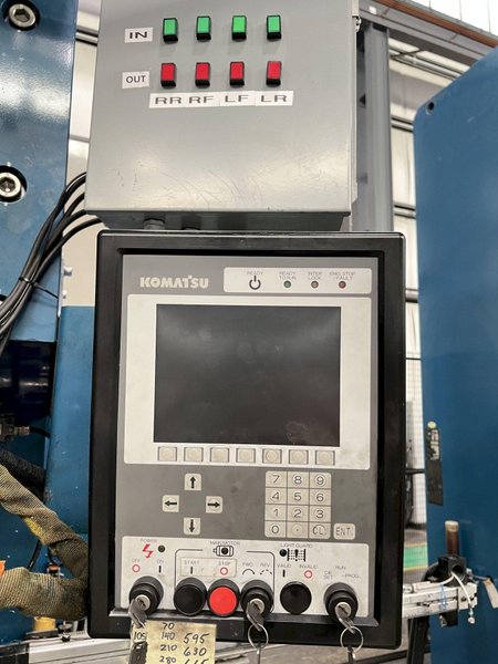 220 TON KOMATSU GAP FRAME PRESS