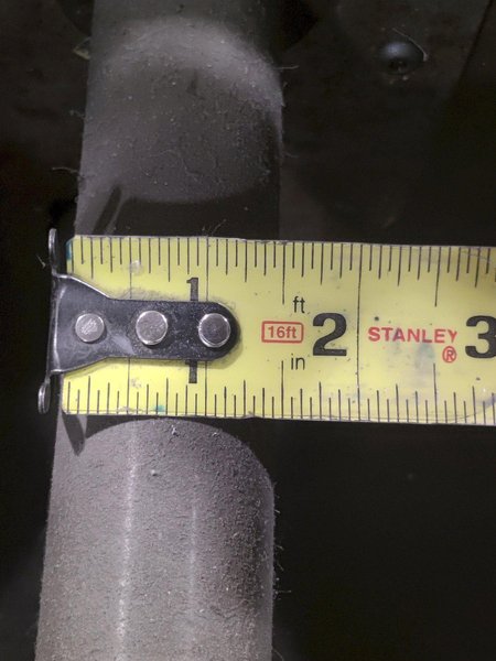 24 STAND X 1.5&quot; TISHKEN MODEL 24-HMW-1-1/2 ROLLFORMER, 8&quot; ROLLSPACE: YOBRO #23969