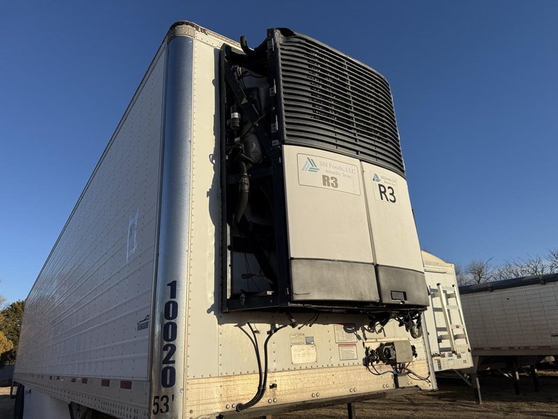 CIMC 53′ Reefer Trailer, 2020 – Air Ride, Aluminum T-Floor, Thermo King