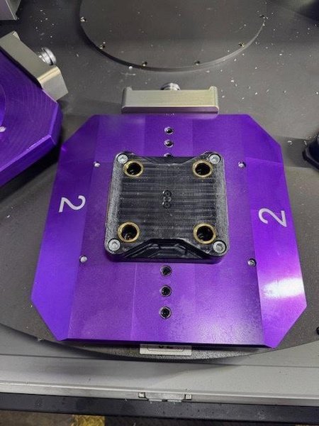 Doosan AWC 8 Station Pallet Changer, 2022 – 13 Total Pallets, 5 Custom Pallets, LOW Hours, Used With DVF 5000 Mill