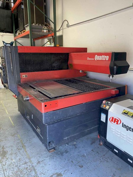 1000 Watt Amada Quattro Laser, 2002 – 4′ x 4′