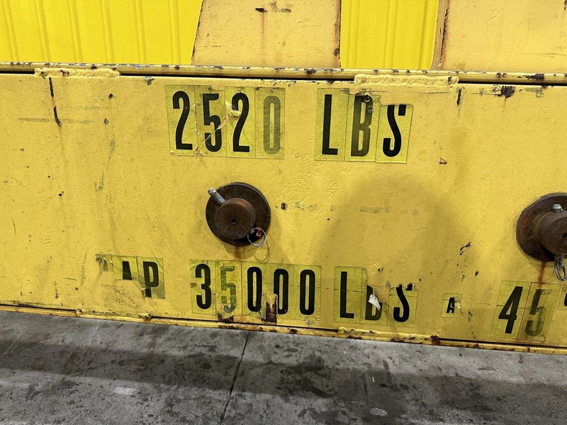 35,000 LB X 15&#039; HEAVY DUTY LIFTING BEAM / SPREADER BAR FOR CRANE: STOCK #22000