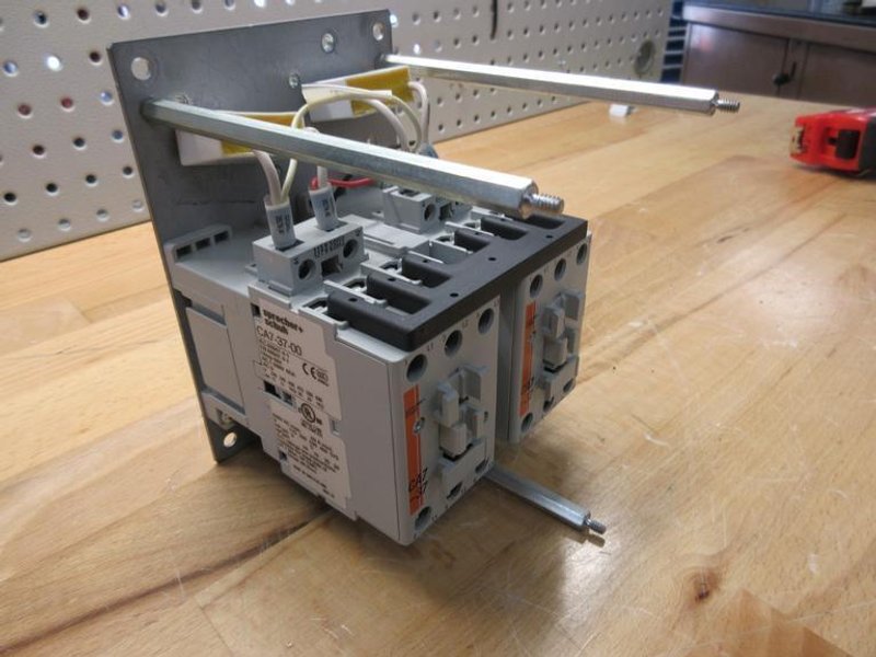 Used Haas WYE-DELTA, Assembly 20HP  32-5009 W/ Mounting Bracket