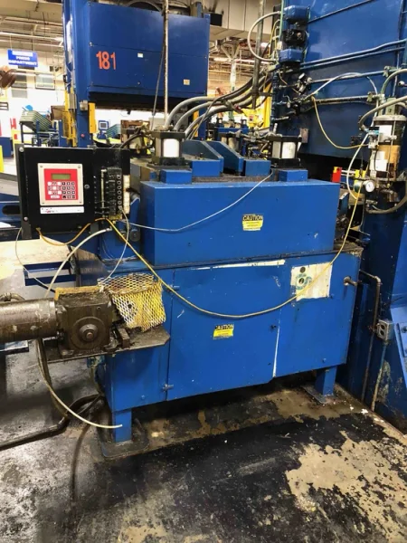 CLEARING 250 TON STRAIGHT SIDE PRESS, STOCK# 13974J