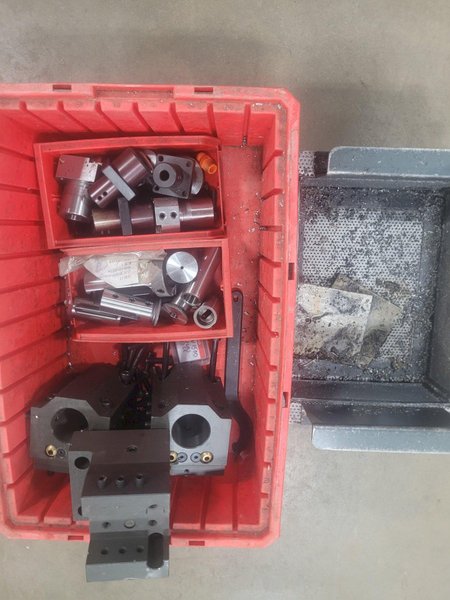 Yama Seiki GTW-1500Y CNC Multi-Axis Lathe, 6" Chuck, 5000 RPM, 12 position Turret, Live Tooling, Gang Tool Slide, Sub-Spindle, Fanuc 32i-B, LNS Quickload Servo S2 Barfeeder, 25HP, New 2017