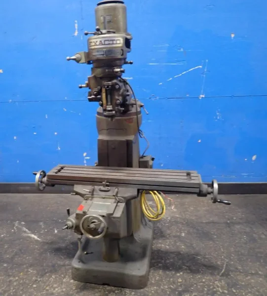 EXACTO 42"X 9" TABLE VERTICAL TURRET MILL  -  942 B