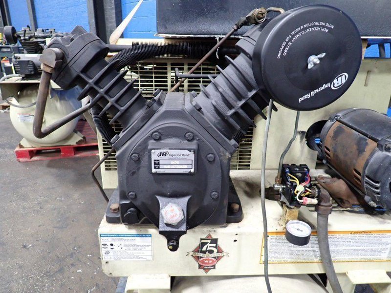 INGERSOLL RAND (2) 5//3 HP AIR COMPRESSOR  -  2475