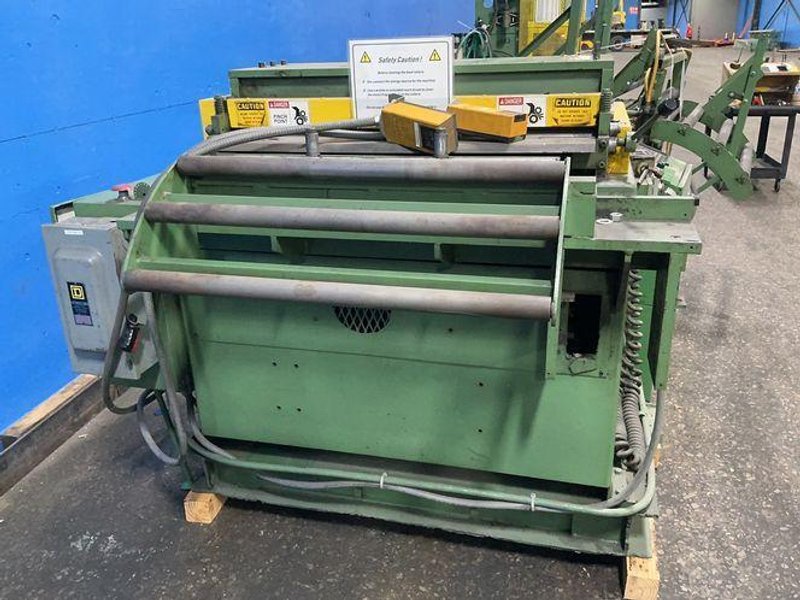 PROGRESSIVE MACHINERY &amp; ENGINEERING CO. 36” W STRAIGHTENER  -  SMX30