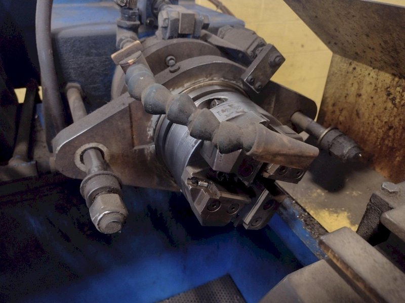 3/4&quot; (2) HEAD ASHLAND MODEL #100 PIPE THREADER WITH  LANDIS LANCO #6T HEADS: STOCK #18210