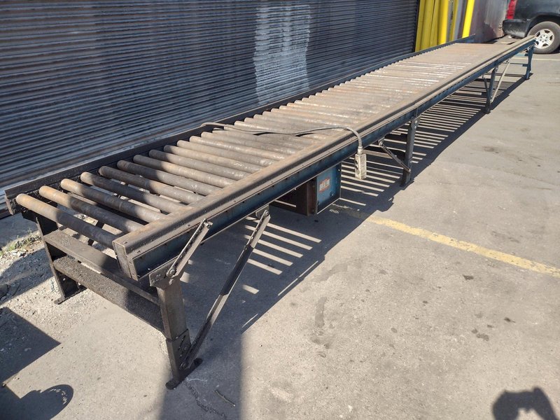 42&quot; X 360&quot; INFEED ROLLER CONVEYOR: STOCK #23679