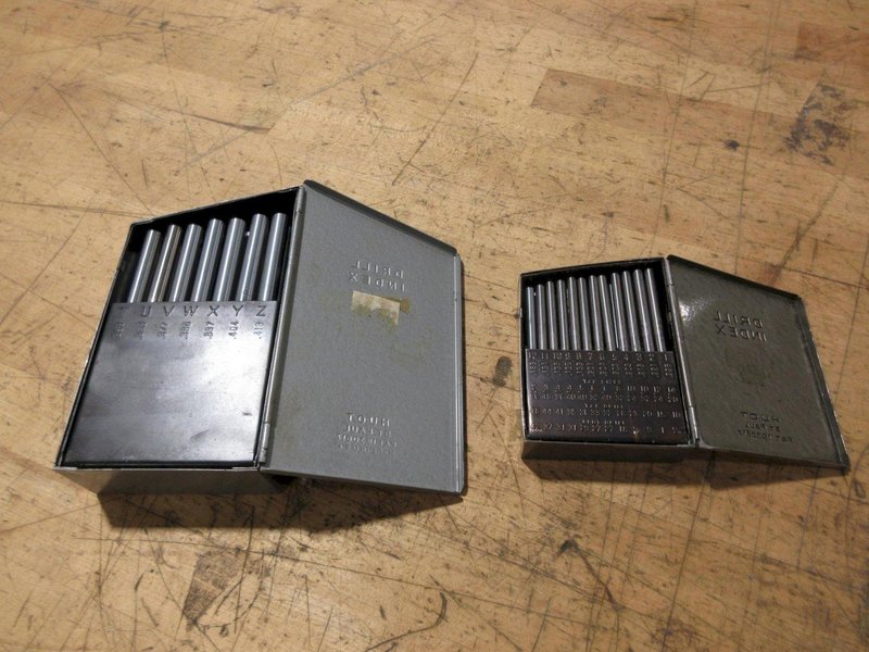 Huot Pin Indexes .060" - .228" and .234" - 413"- Auction Item