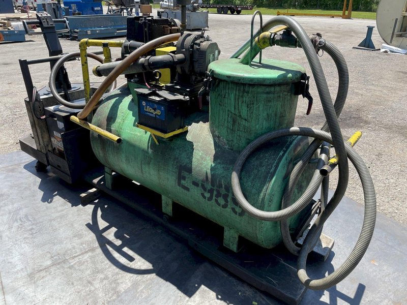 200 GALLON GARDNER DENVER MASTER CHEMICAL LP GAS MOBILE SUMP SUCKER LIQUID RECOVERY SYSTEM: STOCK #14760