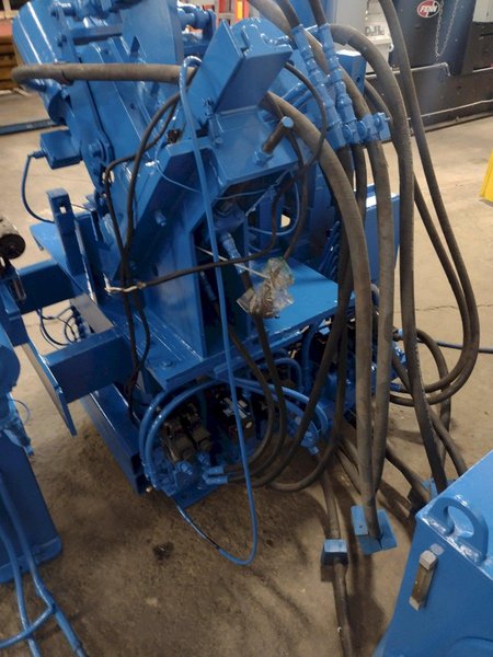 6&quot; x 6&quot; ANGLE - CONTROLLED AUTOMATION FABRILINE AUTOMATIC PUNCH AND SHEAR ANGLE LINE: STOCK #16465