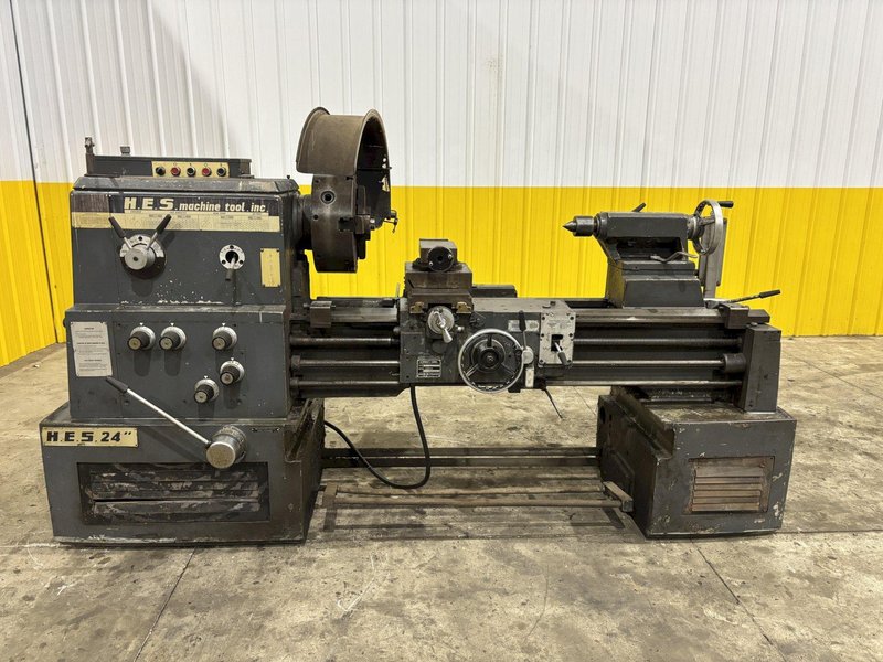24&quot; X 48&quot; HES MACHINE TOOL MODEL #HES 24&quot; ENGINE LATHE: STOCK #22878