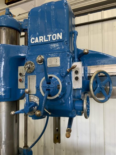 3' X 11" CARLTON RADIAL DRILL : STOCK #81263