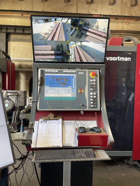 Voortman V630 Three-Axis Beam Drill and Saw, 2015