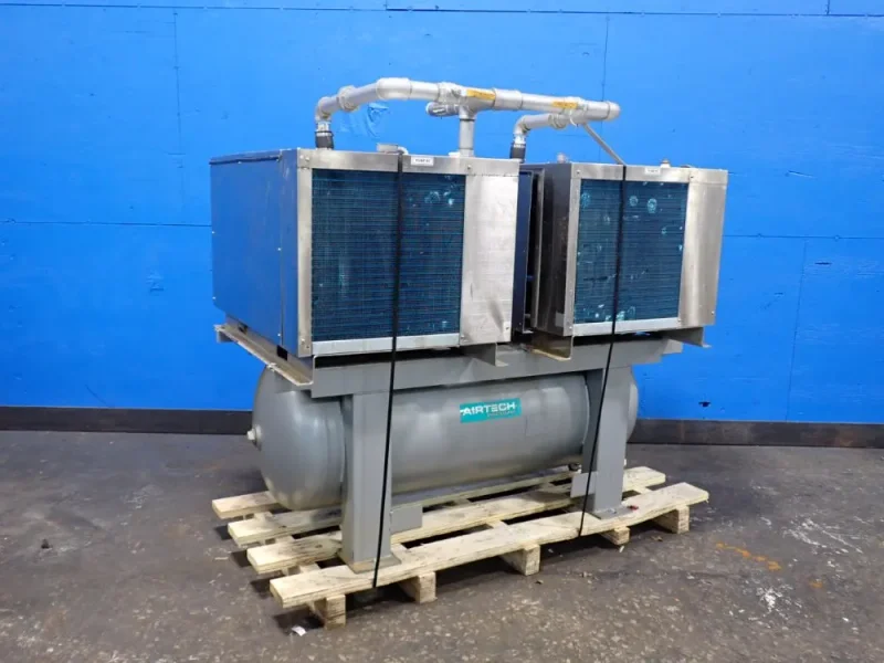 AIRTECH 160 GAL VACUUM PUMP  -  SCS-3AL2281-2TAN-N-FPA