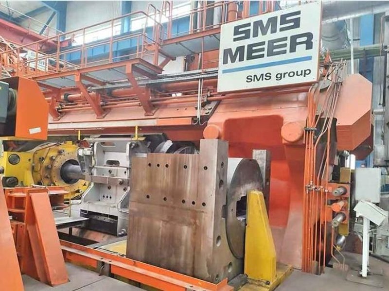 16,000 ton SMS Horizontal Direct Single Action Ext Press, Ind Billet Furnace, Stretcher, Saw, Billet Peeler (14552)