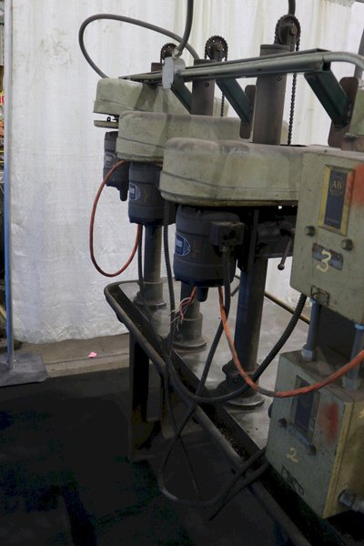 ROCKWELL  3 SPINDLE  GANG DRILL:  STOCK #73601