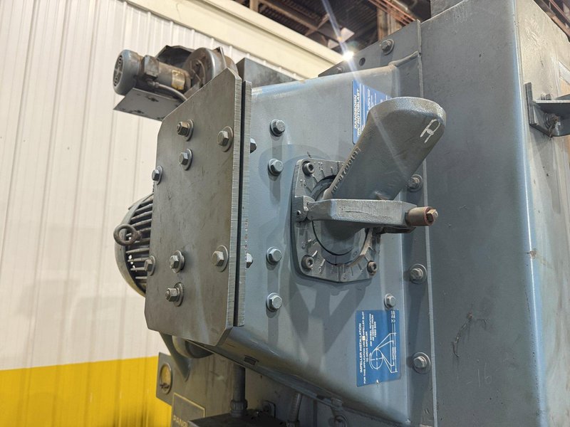 72” PANGBORN MODEL #6LK-7 ROTARY TABLE SHOT BLAST MACHINE, ONLY 962 HOURS: YOBRO #25200
