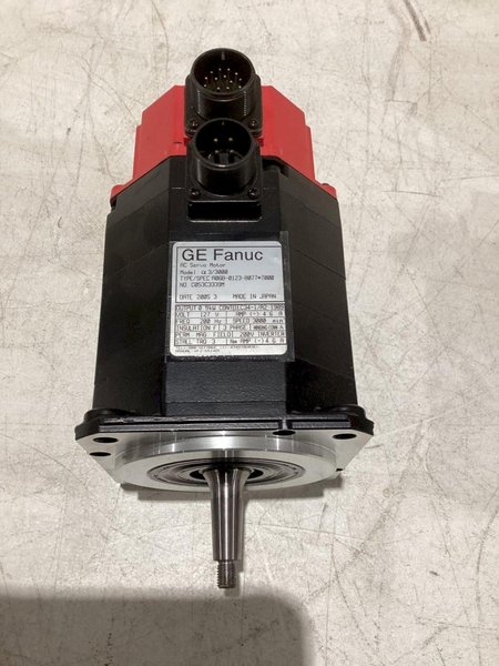 FANUC SERVO MOTOR A06B-0123-B077#7000 A 3/3000 USED