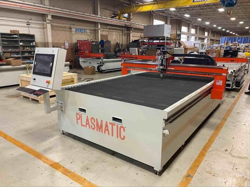 5’x10′ AKS Plasmatic CNC Plasma Table, Hypertherm Powermax 125, 2025