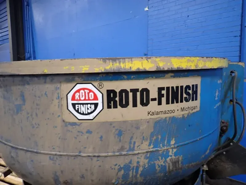 ROTO FINISH 60" SPIRATRON/VIBRATORY FINIHSING BOWL