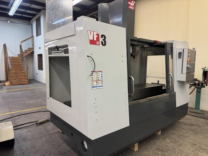 Haas VF-3 CNC Vertical Machining Center, 2013 – 10,000 RPM, Probs, Low Hours