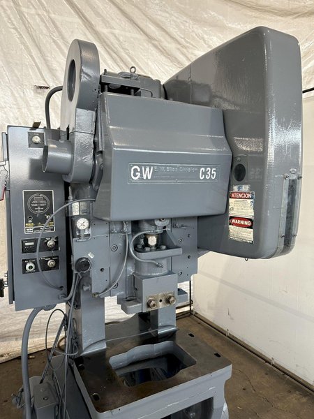 35 TON BLISS C-35 OBI PRESS. STOCK # 0327926