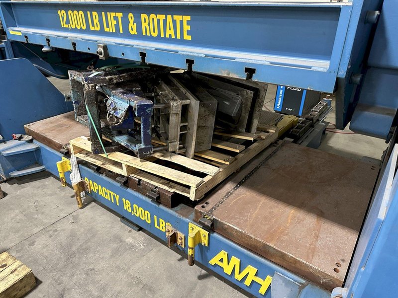 18,000 LB ALLEGHENY DS-180-96-48 ROTATING DIE HANDLER SEPARATOR. STOCK # 0310723